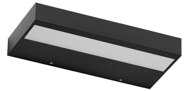 REGOLO APPLIQUE LED 38W BIEMISSIONE LUCE 2700K-3000K BIANCO,NERO E GRIGIO DELLA LINEA LIGHT