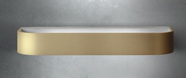 HANDLES APPLIQUE MODERNA IN METALLO 20 COLORI LED 38W LARGHEZZA CM 52