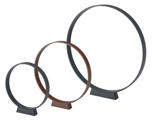ONIRO LAMPADE DA GIARDINO A LED IN 3 MISURE IP65 LUCE 2700K-3000K ALLUMINIO ANTRACITE O CORTEN