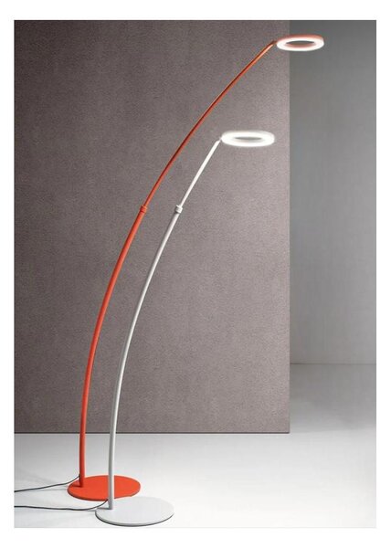 GPI PIANTANA AD ARCO LED 25W LUCE 3000K DIMMERABILE IN 4 COLORI ALTEZZA REGOLABILE MODERNA