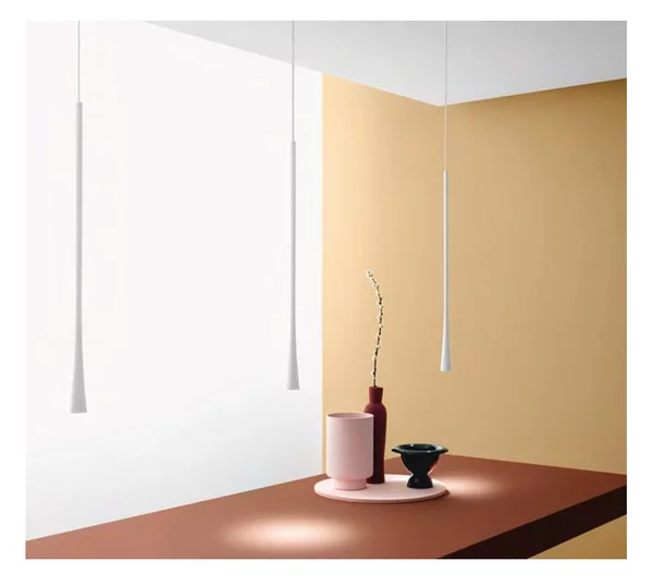 DAFNE SGI SOSPENSIONE DA INCASSO MODERNA IN METALLO 5 COLORI LED 7W DELLA GEA LUCE