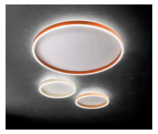 AELA PLAFONIERA ROTONDA 3 MISURE CON LED INTEGRATO LUCE CCT 3000K-4000K ALLUMINIO 3 COLORI MODERNA
