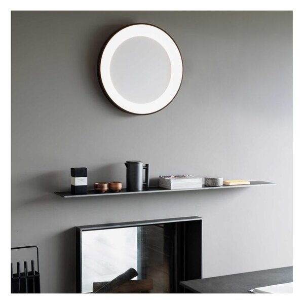 PLANET PLAFONIERA APPLIQUE LED IN 4 MISURE LUCE 3000K IN METALLO BIANCO, NERO, OTTONE DESIGN MODERNO