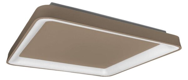 BOARD PLAFONIERA CM 50X50 LED 50W LUCE CCT 3000K-4000K IN METALLO 21 COLORI QUADRATA MODERNA