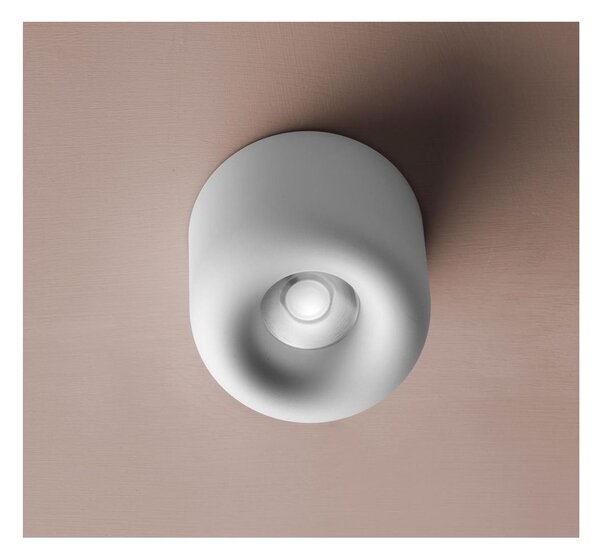 PUSH PICCOLA PLAFONIERA IN METALLO IP44 CON LED 10W LUCE CCT 3000K-4000K 22 COLORI DESIGN MODERNO