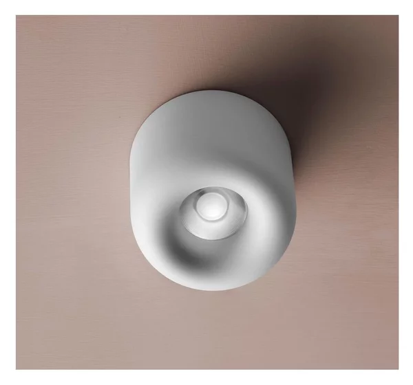 PUSH PICCOLA PLAFONIERA IN METALLO IP44 CON LED 10W LUCE CCT 3000K-4000K 22 COLORI DESIGN MODERNO