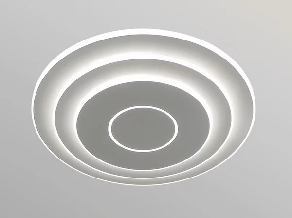 RAIDEN PLAFONIERA SMART D45 CM LED 40W LUCE DIMMERABILE CON TELECOMANDO INCLUSO ULTRA MODERNA