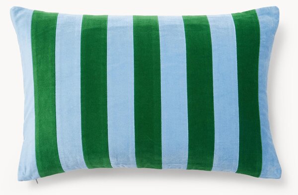 Copricuscino in velluto patchwork Remus