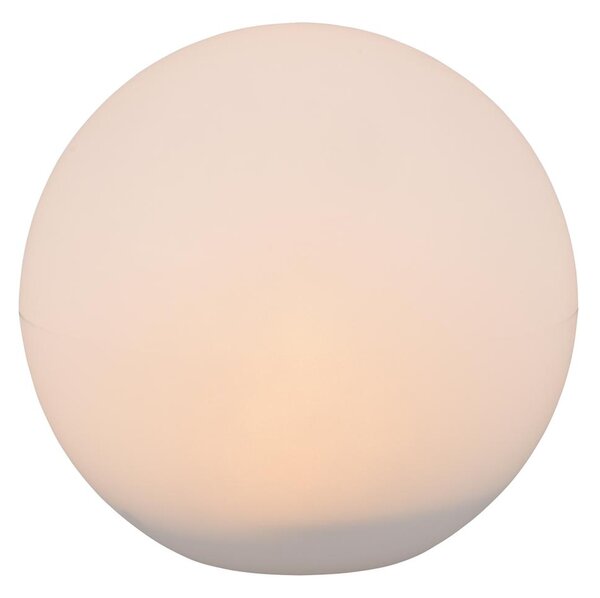 Lampada tavolo da Esterno a LED in Plastica Bianco