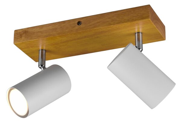 Spot da Interno a Led in Metallo Bianco Opaco