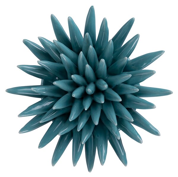 Riccio di Mare Decorativo 15x15x5 cm in Ceramica VdE Tivoli 1996 Fish