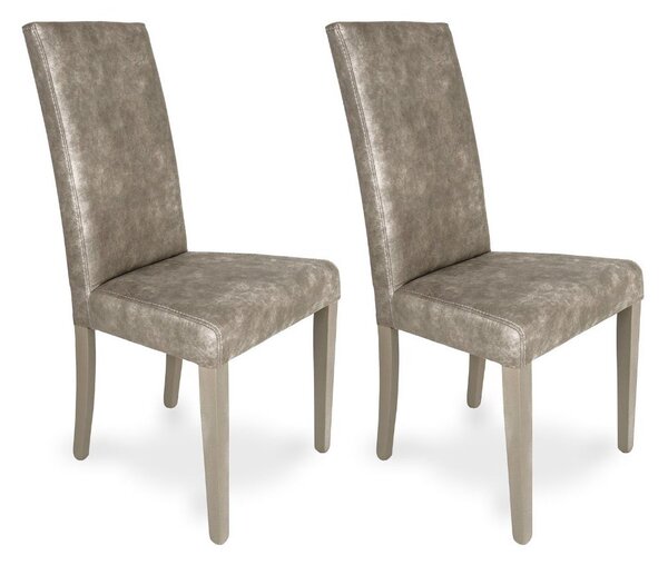 Set 2 Sedie 47x47x101 cm Nancy vintage yuma 34 standard