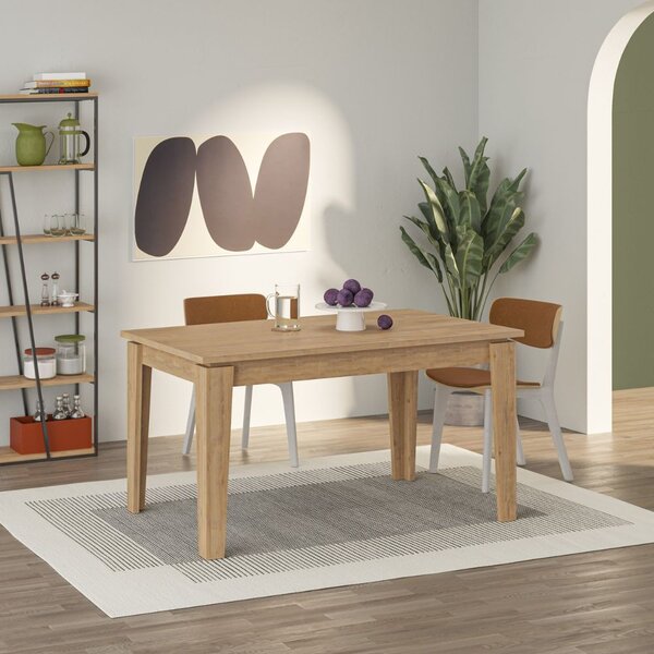 Tavolo allungabile 140/190x80x75,5 cm Tolmen rovere oak