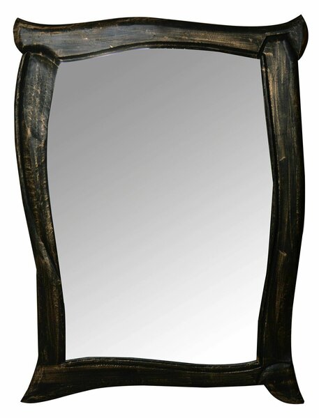 Specchio Magik Oro Nero 120