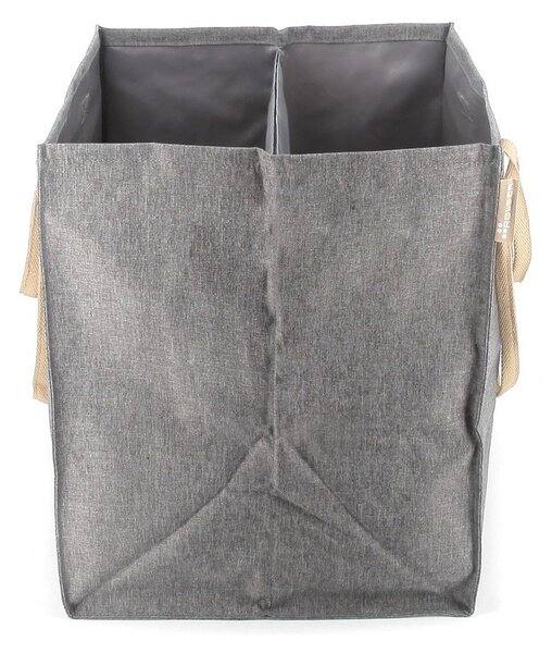 Cesta per il bucato grigia in tessuto 71 l Laundry Hub Tweed duplo – Rolser