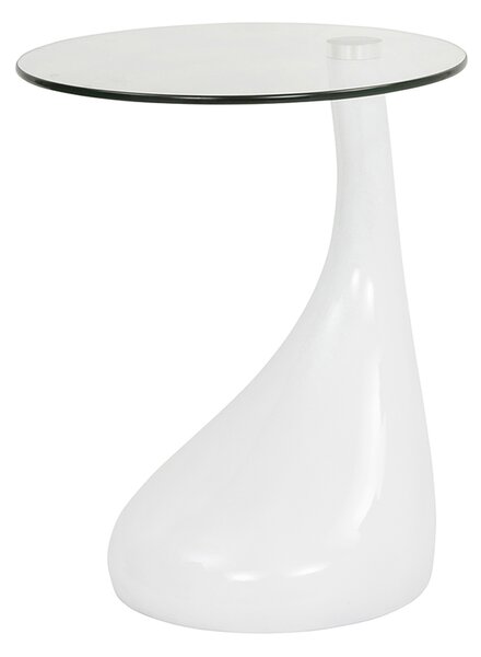 Tavolino Goccia 2 Bianco 45x54x54