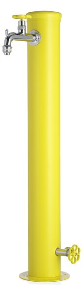 Fontana da Giardino con Doppio Rubinetto Belfer 42/ARRF Giallo