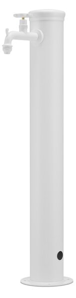 Fontana da Giardino con Rubinetto in Tinta Belfer 42/TT Bianco