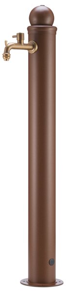 Fontana da Giardino Alta con Rubinetto Belfer 42/ARM Ruggine