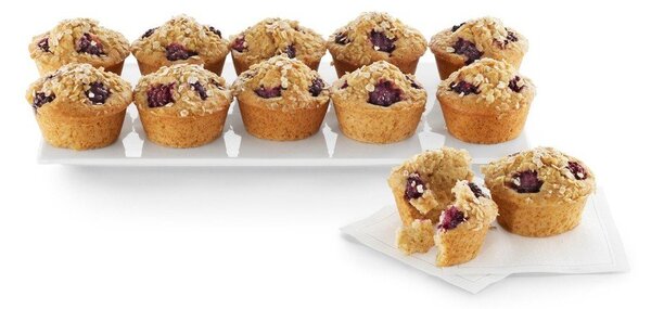 Stampo per muffin in acciaio 31x18 cm – Lékué
