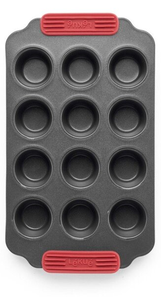 Stampo per muffin in acciaio 31x18 cm – Lékué