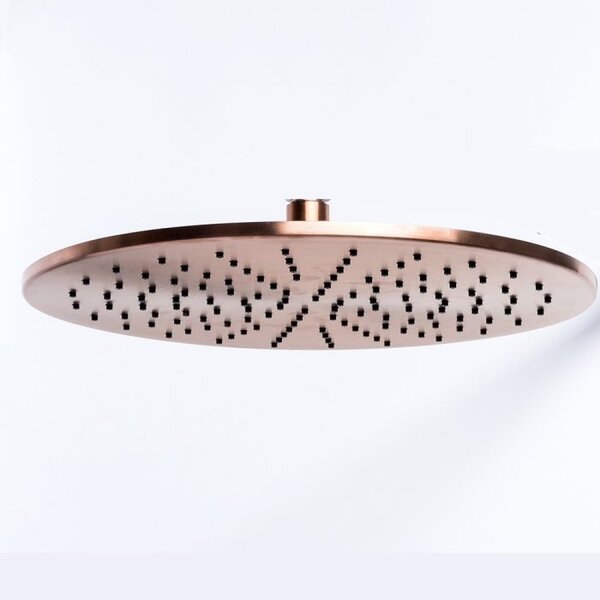 Soffione Doccia Tondo Diametro 30 cm Rame Tevere