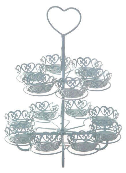 Alzatina per 14 Porta Candele 27Dx36,5 cm