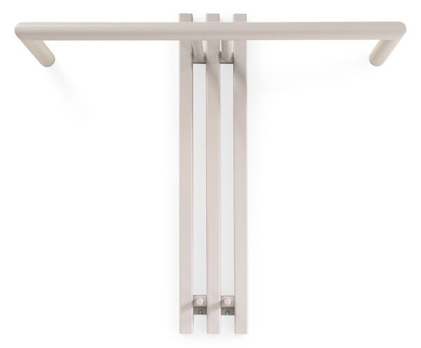 Attaccapanni da parete grigio tortora in acciaio 65 cm Senza – Spinder Design