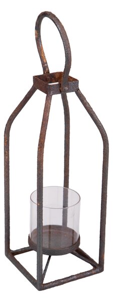 Lanterna Metallo 12x H 42 cm