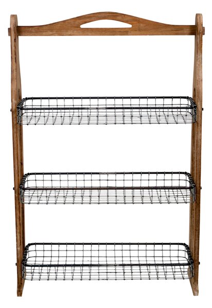 Portaoggetti con Cestelli H 107 cm