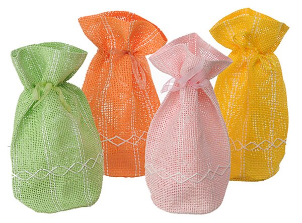 Set 16 Sacchetto in Tessuto 225 cm x 9 Ø