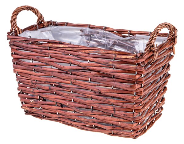 Set 2 Cesti Rettangolari 30x16 H 18 cm