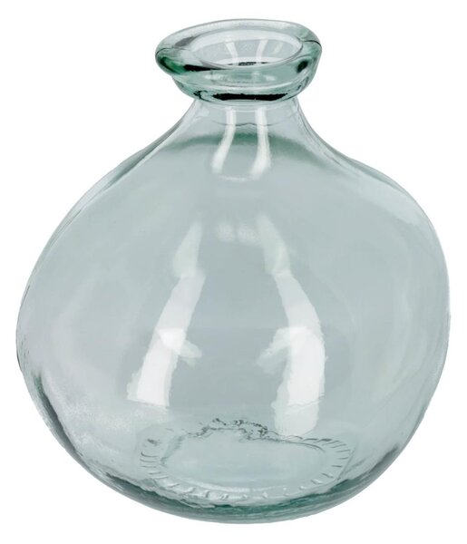 Vaso Brenna piccolo trasparente in vetro 100% riciclato