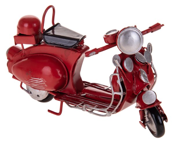 Set 2 Modellini Moto Vintage Metallo 18 cm