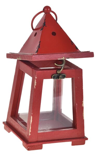 Set 2 Lanterne Red 115x115 H 22 cm