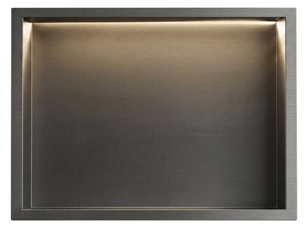 MENSOLA BAGNO LED 30x45 Titan