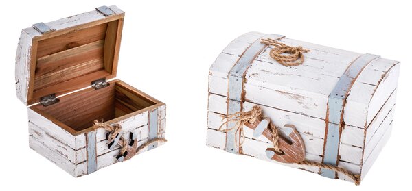 Set 2 Scrigni Larghezza 22 cm
