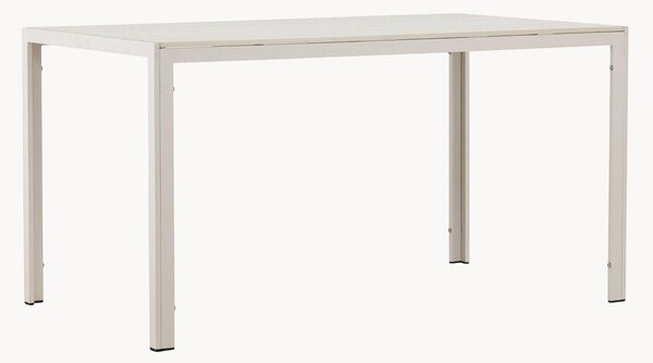 Tavolo da giardino effetto legno Mirko