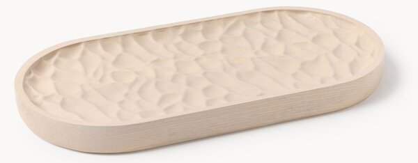 Vassoio decorativo in legno di frassino Camila, larg. 30 cm