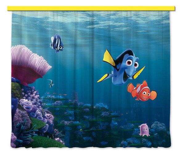 Disney Nemo Coppia di Tende per la Cameretta 180x160cm