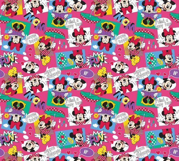 Coppia di Tende per la Cameretta 180x160 cm Disney Minnie e Mickey