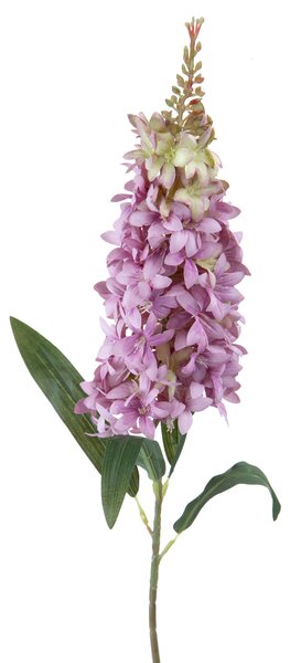 Set 4 Fiori Artificiali di Violacciocca H 95 cm