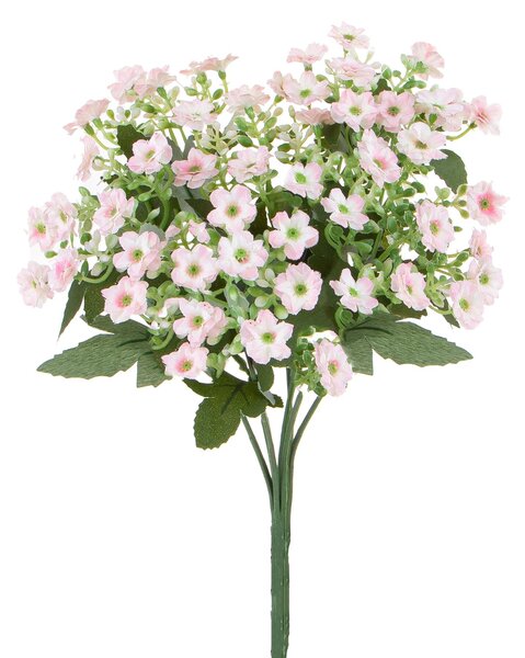 Set 5 Bouquet Artificiali di Mini Calanchoe H 30 cm