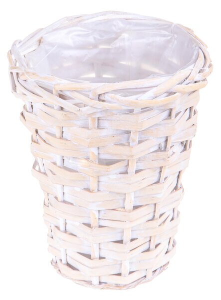 Set 6 Cesti in Materiale Naturale H 17 cm