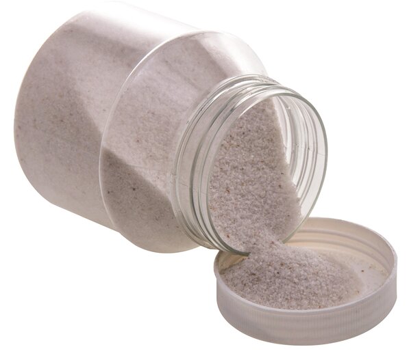 Set 8 Sabbia in Barattoli Peso 400 gr Grigio