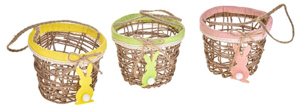 Set 9 Contenitori Decorativo Colorato Ø 12,5 cm