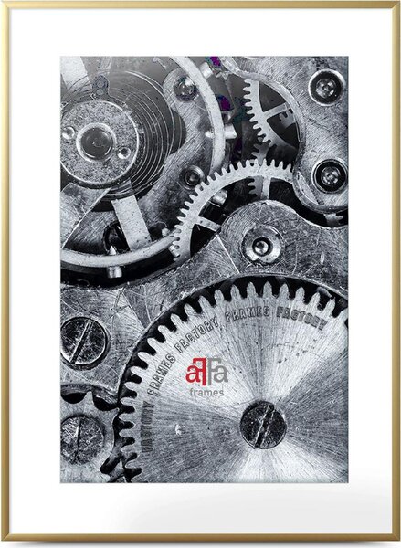 CorniciFactory Portafoto in alluminio 42x59,4 cm Oro
