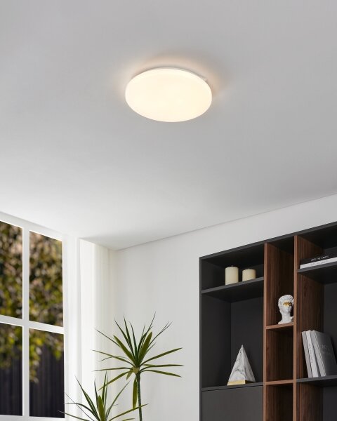 Eglo 75449 - Plafoniera LED FRANIA-M LED/15,5W/230V 3000K diametro 33 cm bianco
