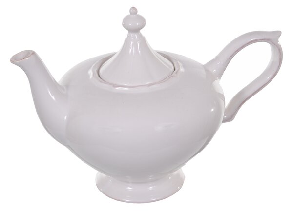 Teiera in Ceramica con Coperchio e Manico H 17 cm