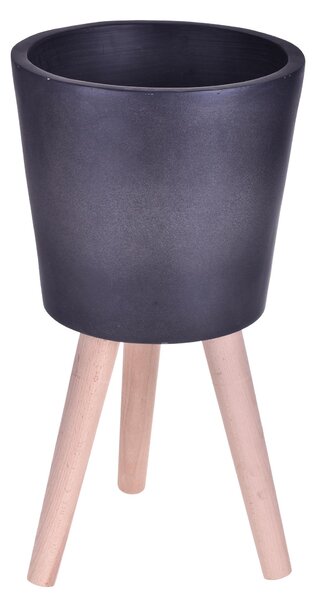 Vaso con Gambe Faggio Misure 40x75 cm